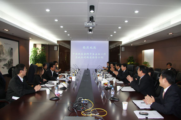 柯主任讲话受到热烈接待